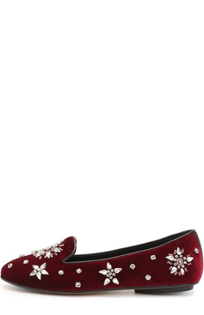 Бархатные слиперы с кристаллами MISSOURI, арт. 76949/27-30, фото 2