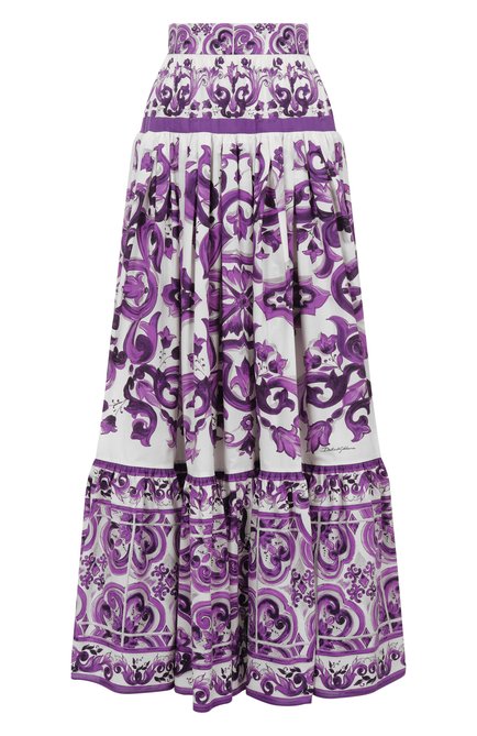 Женская хлопковая юбка DOLCE & GABBANA, арт. F4CX0T/HH5EW
