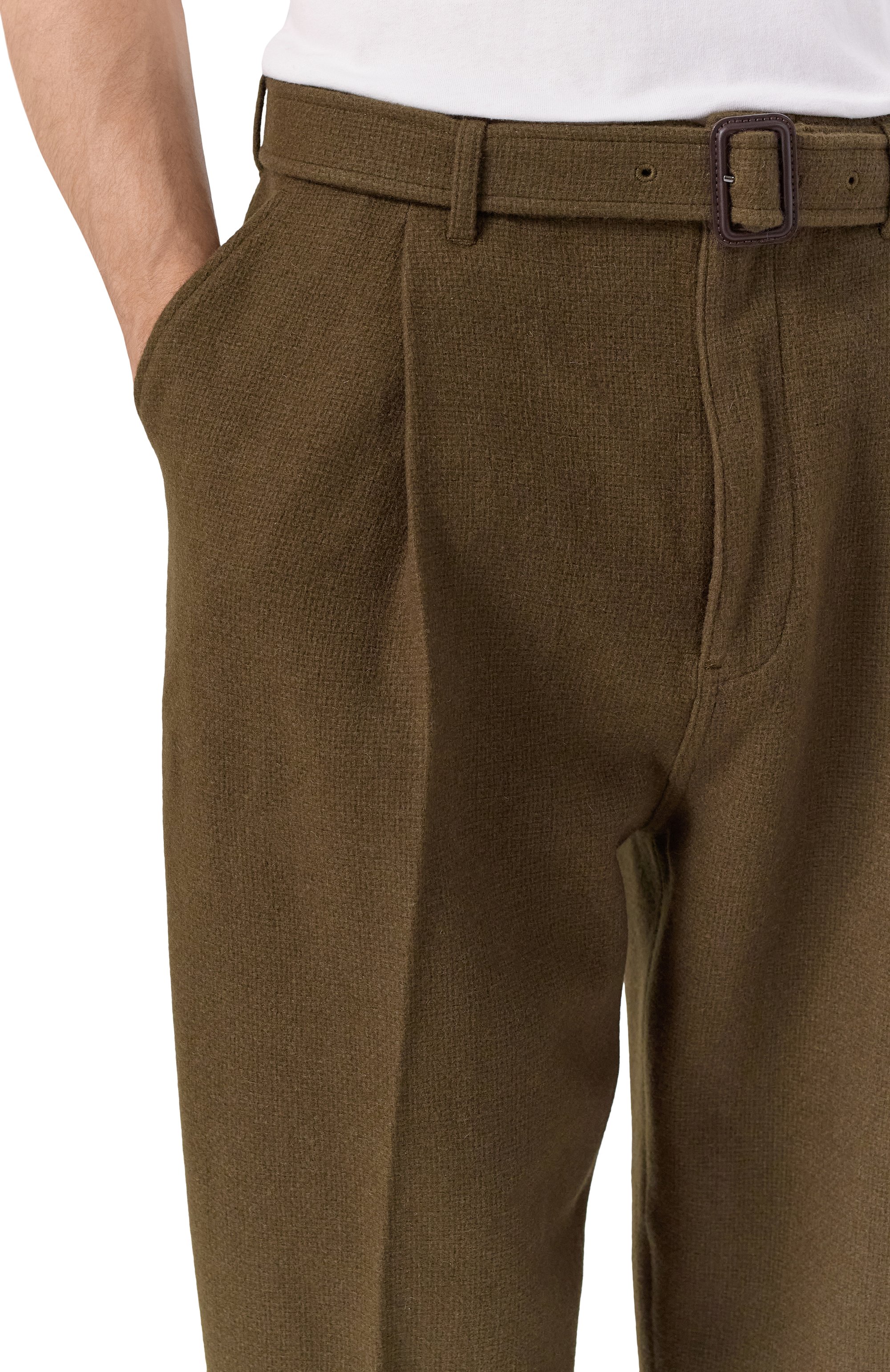 Брюки из шерсти и кашемира EMPORIO ARMANI, арт. EM004182/AF21274, фото 5