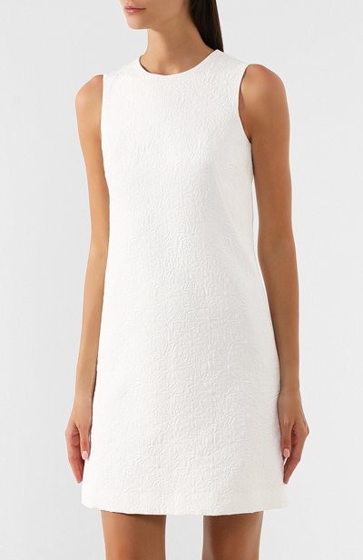 Платье DOLCE & GABBANA белого цвета по цене 156500 руб., арт. F65H0T/FJMVP, фото 3 Платье DOLCE & GABBANA, арт. F65H0T/FJMVP, фото 3