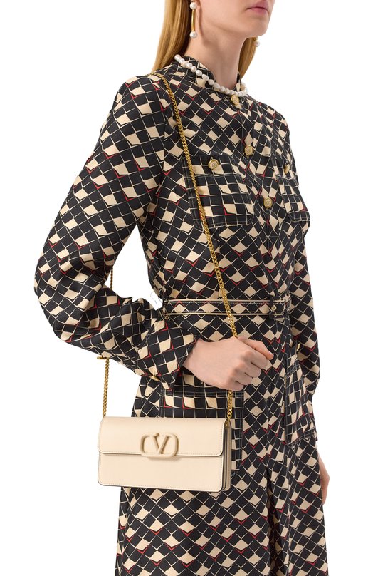 Сумка VLogo Valentino 6W0P0S93/RQR Кремовый  6W0P0S93/RQR Фото 2