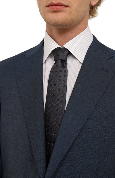 Галстук из шелка и хлопка VAN LAACK, арт. LER0Y/K04114, фото 2