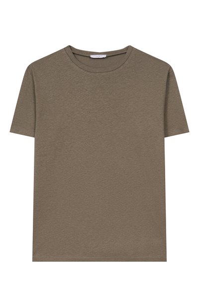 Футболка изо льна и хлопка PAOLO PECORA MILANO, арт. PP4228