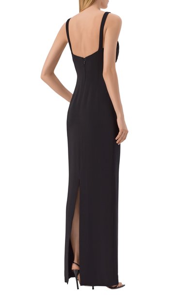 Платье из вискозы с отделкой стразами ZUHAIR MURAD, арт. SDR26025/CRCA020, фото 3
