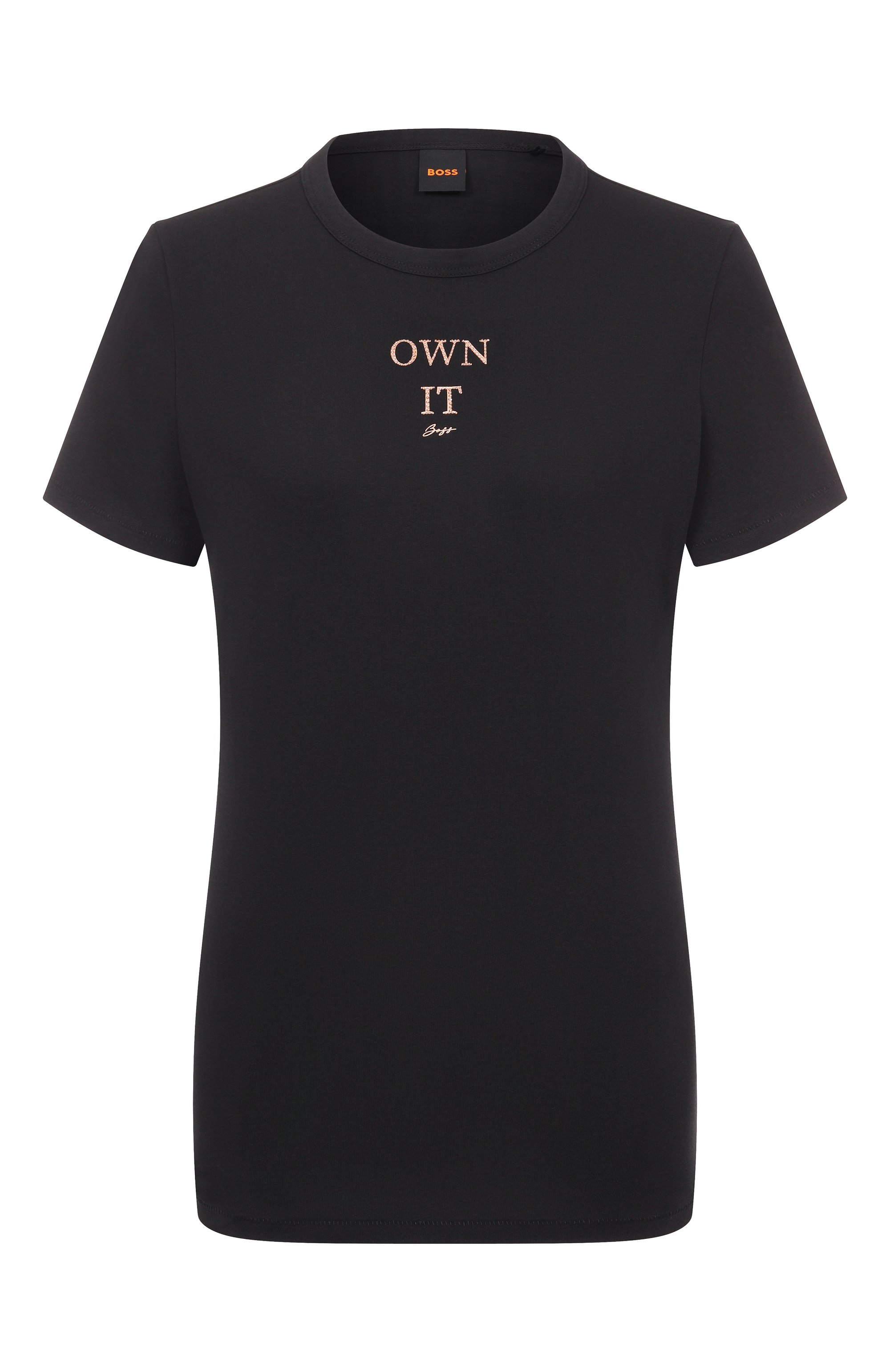 Хлопковая футболка BOSS ORANGE, арт. 50549192, фото 1