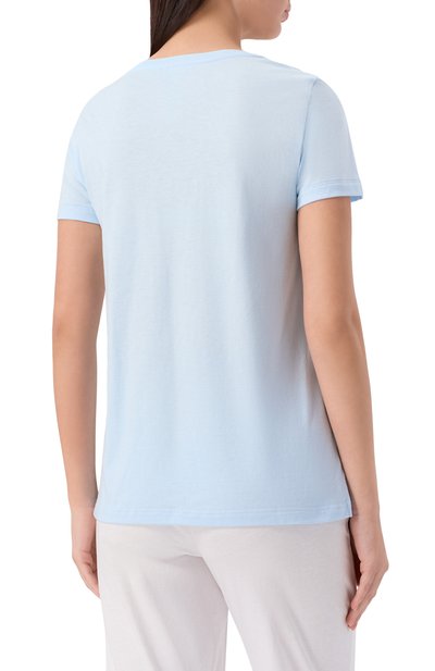 Хлопковая футболка HANRO, арт. 074842, фото 4