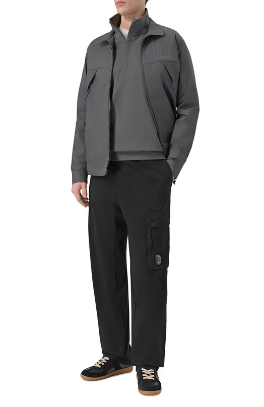 Хлопковый анорак C.P. Company 20CLSS010A/006452W Серый  20CLSS010A/006452W Фото 2