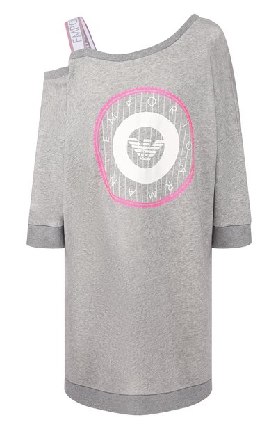 Женская хлопковое платье EMPORIO ARMANI, арт. 164197/9P287