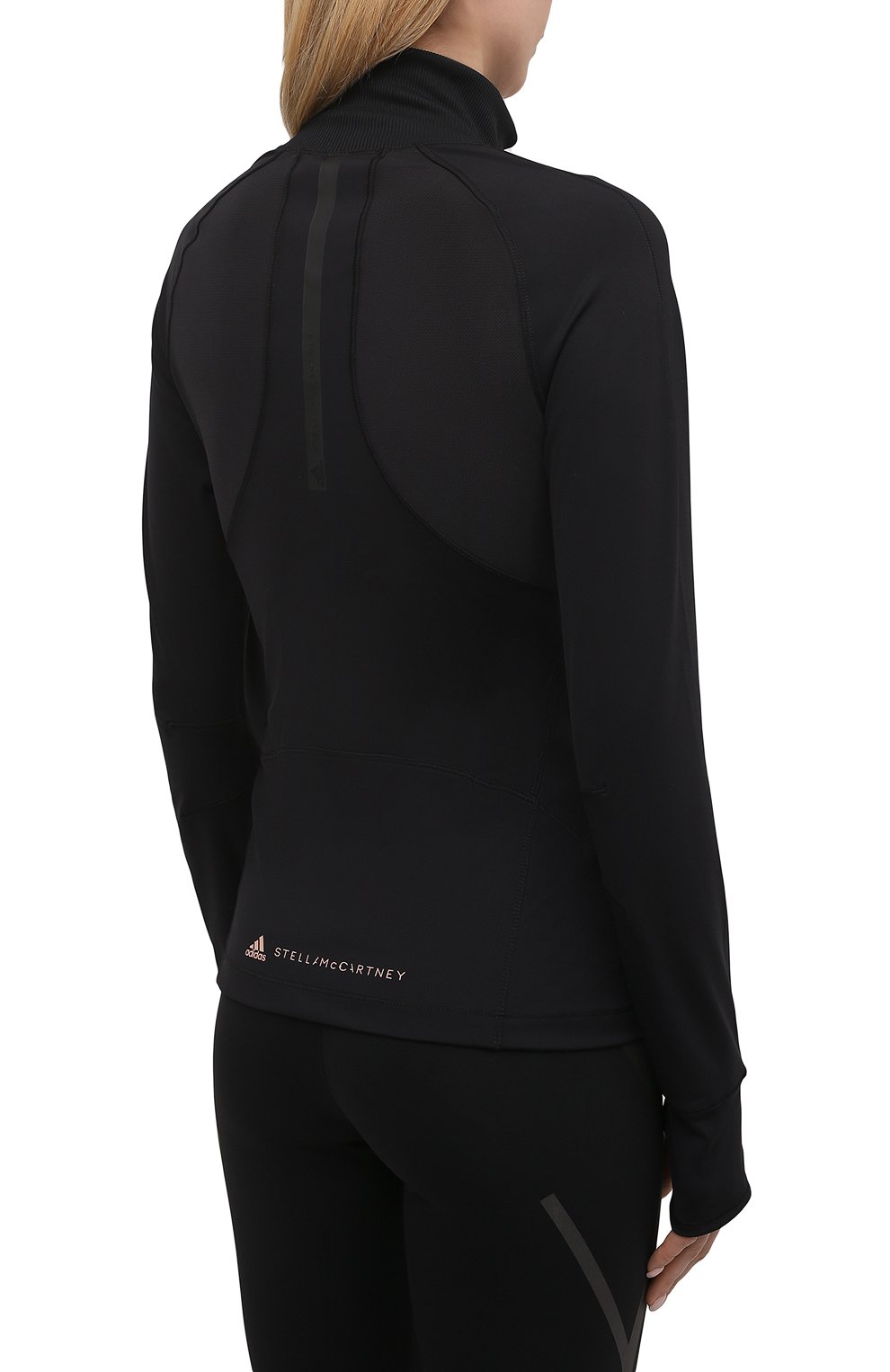 Толстовка ADIDAS BY STELLA MCCARTNEY черного цвета по цене 11150 руб., арт. FU0761, фото 4 Толстовка ADIDAS BY STELLA MCCARTNEY, арт. FU0761, фото 4