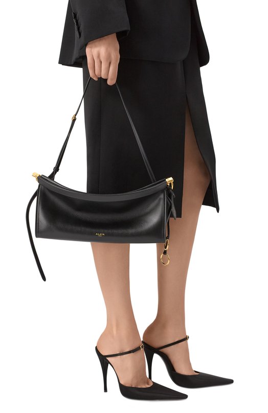 Сумка Le Click East-West small Alaia AA1S01430CA332 Чёрный  AA1S01430CA332 Фото 2