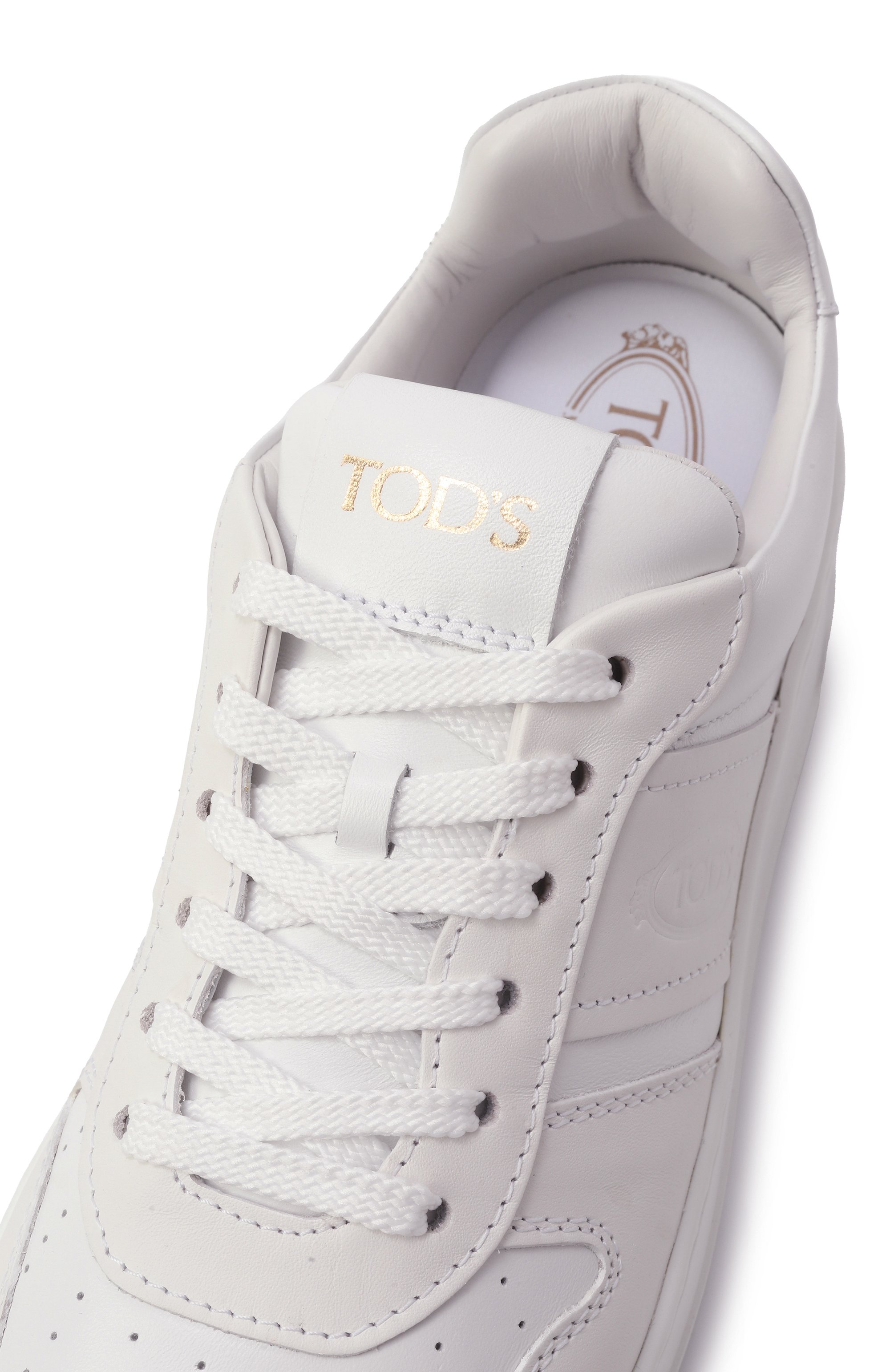 Кожаные кеды TOD’S, арт. XXW88K0HP30/0V7, фото 7