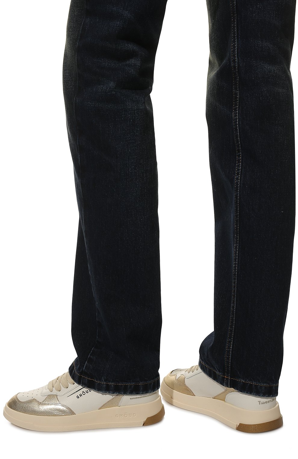 Кобминированные кеды tweener GHOUD, арт. E12ITWLWBL02, фото 3