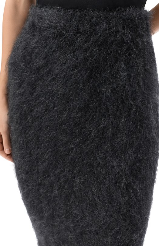 Шерстяная юбка Giuseppe di Morabito 05FW2KND375 05444 Чёрный  05FW2KND375 05444 Фото 5