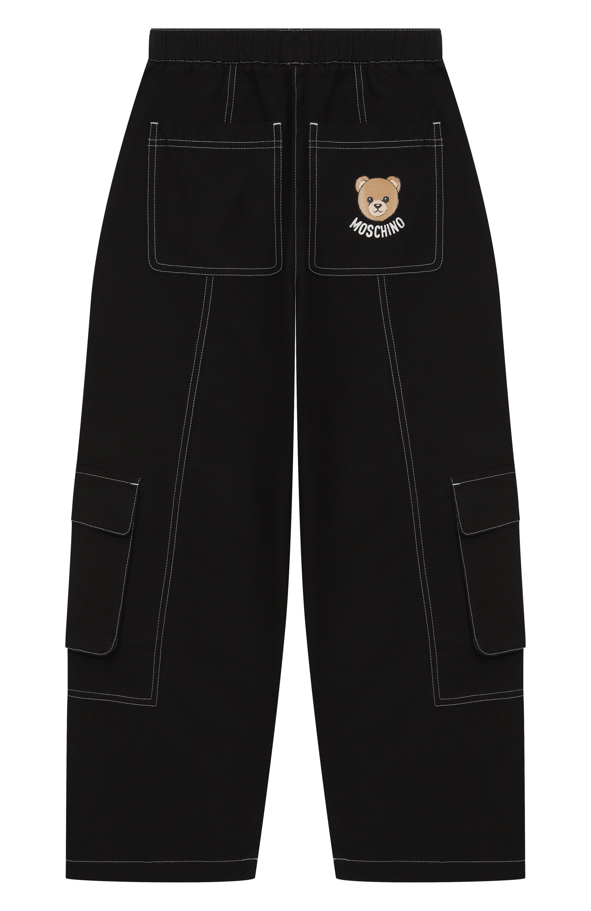 Хлопковые брюки-карго MOSCHINO, арт. HUP08J/LZA24/10-14, фото 2