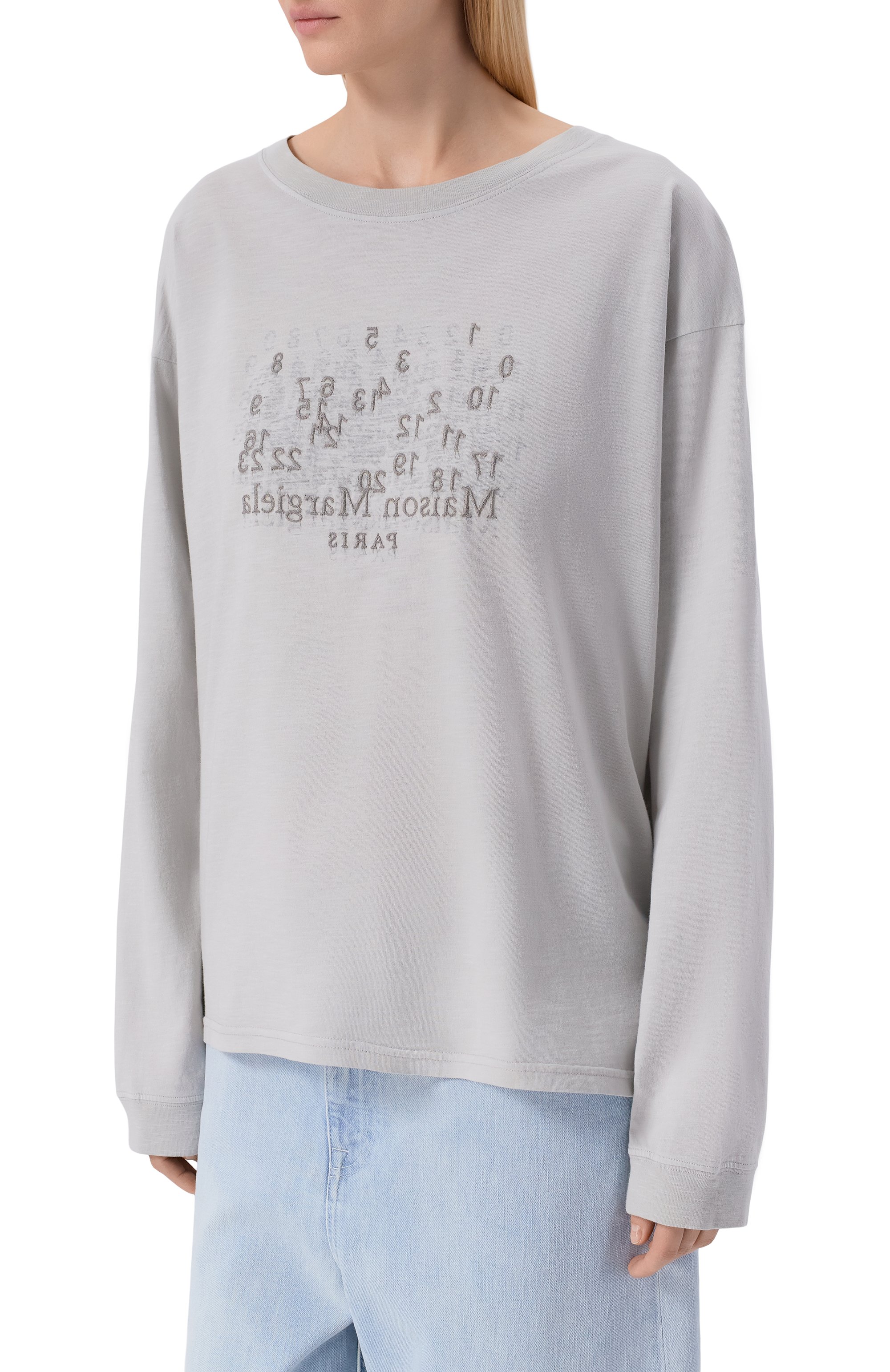 Хлопковый лонгслив MAISON MARGIELA, арт. S51GC0545/M20164, фото 3