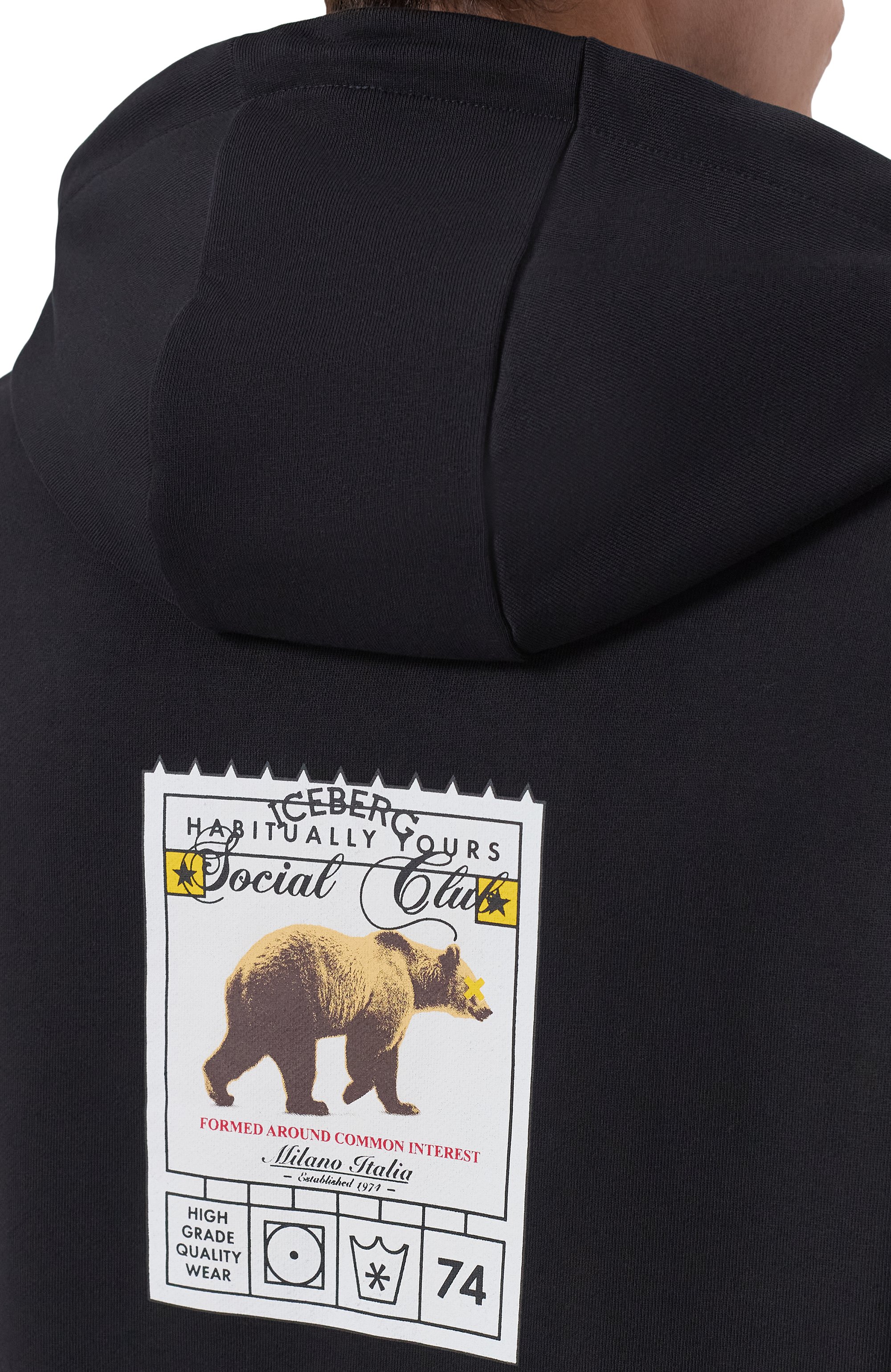 Хлопковое худи ICEBERG, арт. E062/630A, фото 5