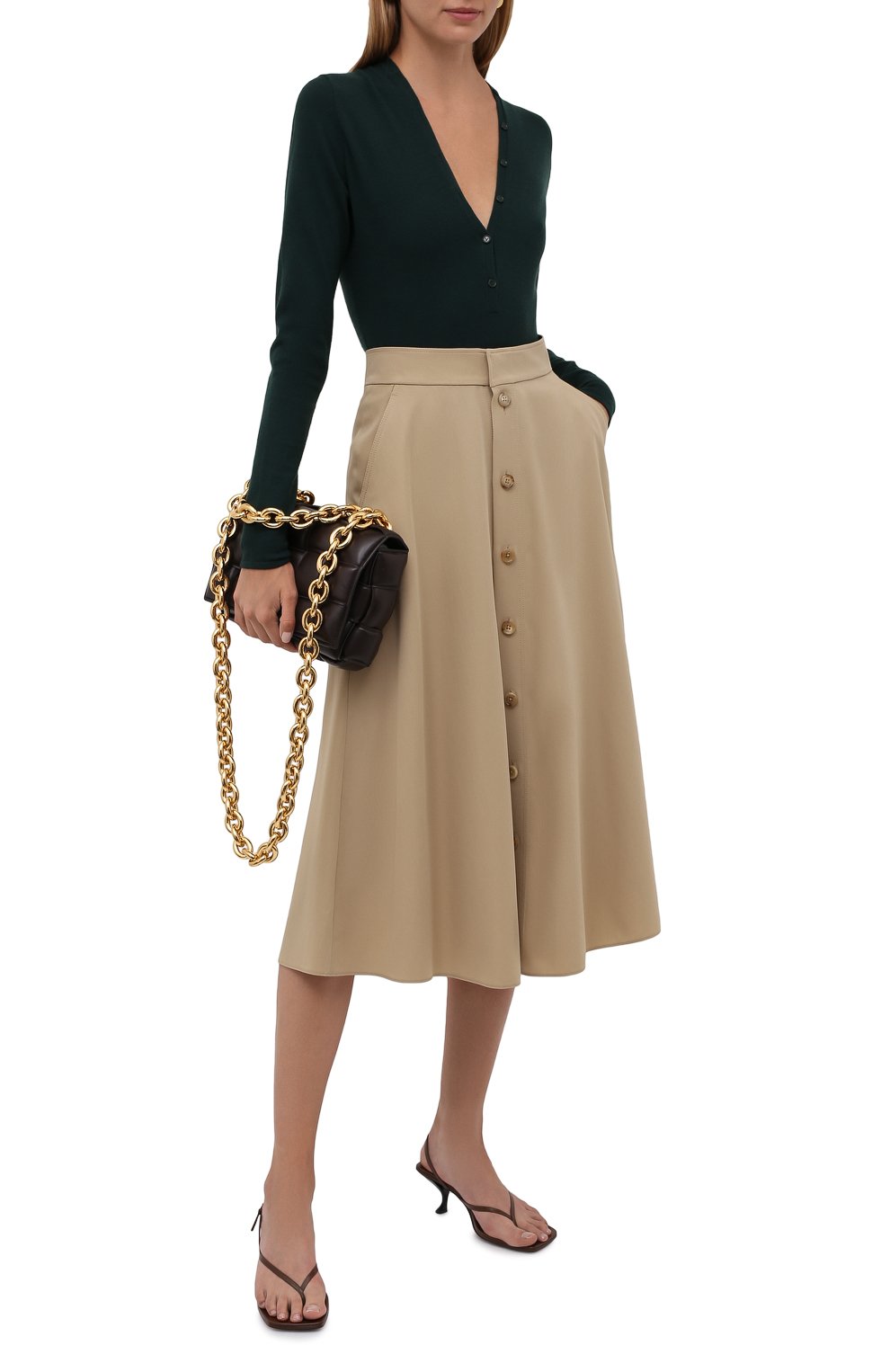 Шерстяная юбка RALPH LAUREN, арт. 290845545, фото 2