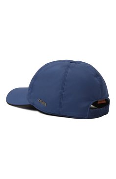 Мужская бейсболка ZEGNA синего цвета, арт. Z7I00HA7/B4A | Фото 3 (Материал: Текстиль, Синтетический материал; Нос: Не проставлено; Материал сплава: Проставлено)