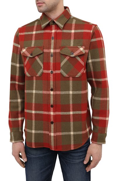 Шерстяная рубашка RRL, арт. 782799942, фото 3