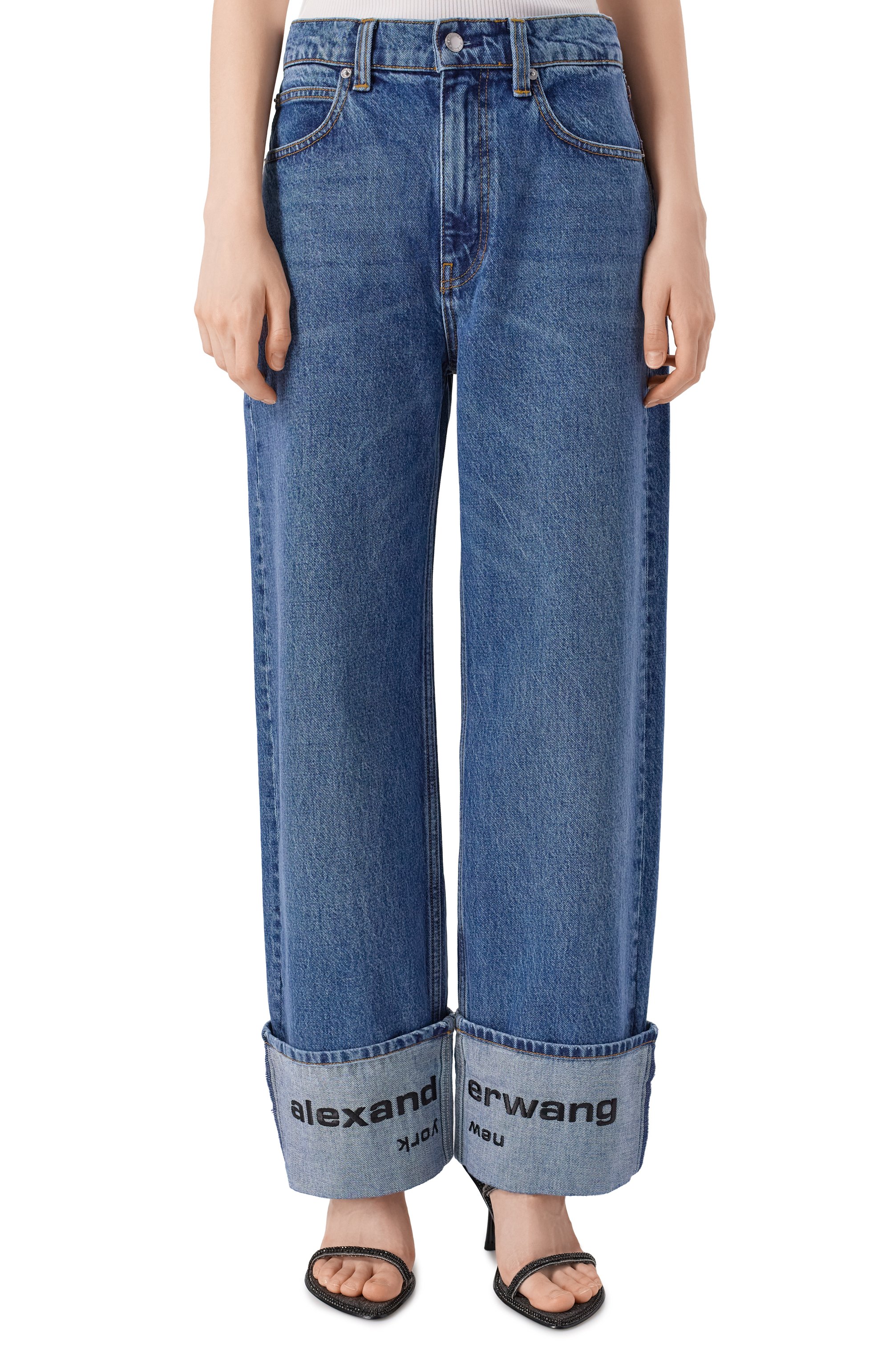 Джинсы ALEXANDER WANG, арт. 4DC3254810, фото 3