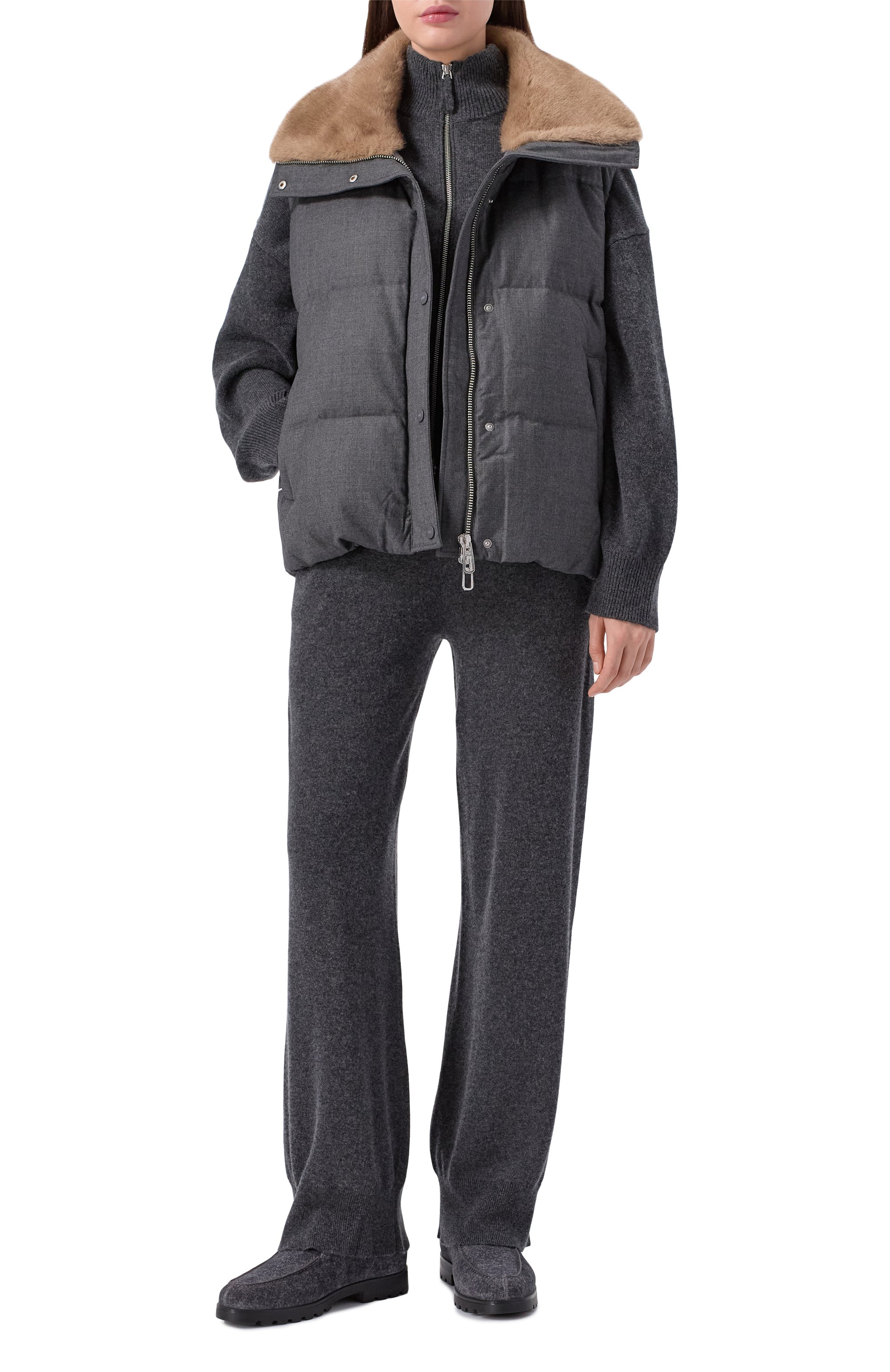 Пуховый жилет DUNO, арт. ILANA/B0LZAN0, фото 2