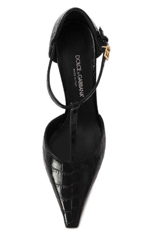 Кожаные туфли Mun 105 Dolce & Gabbana CD1883/A5491 Чёрный  CD1883/A5491 Фото 6