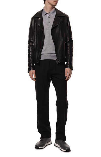 Кожаные кроссовки STEFANO RICCI, арт. US61_G6436/WY, фото 2