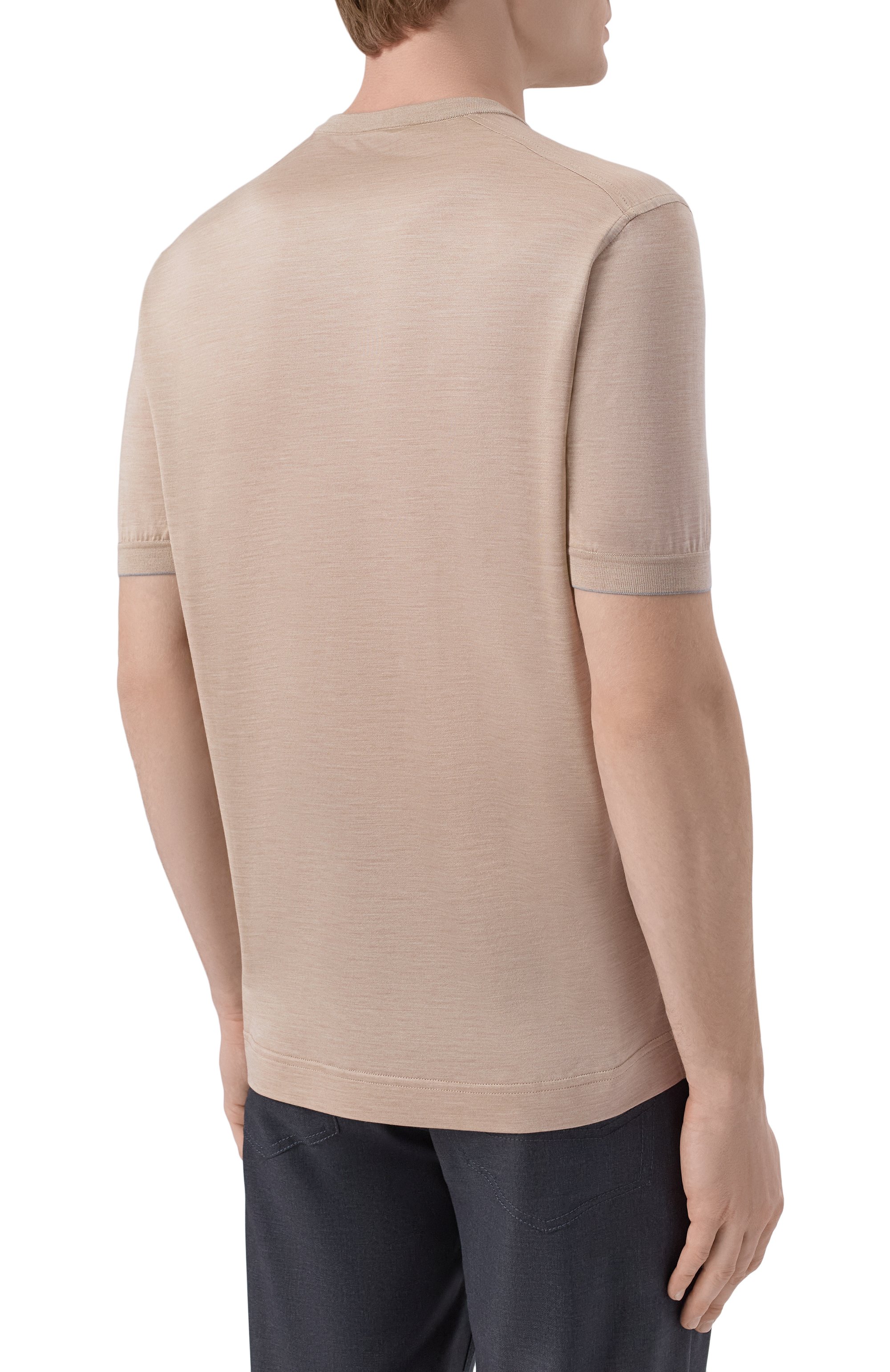 Шелковая футболка STEFANO RICCI, арт. K919512G10/R25190, фото 4