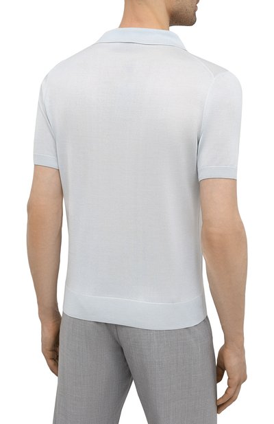 Шелковое поло CANALI, арт. C0789/MX01172, фото 4