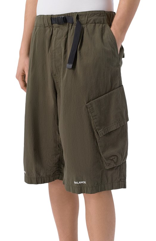 Хлопковые шорты Undercover UP1F4510-2 Хаки  UP1F4510-2 Фото 3