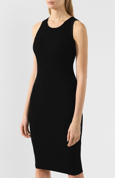 Платье HELMUT LANG черного цвета по цене 32200 руб., арт. J01HW711, фото 3 Платье HELMUT LANG, арт. J01HW711, фото 3