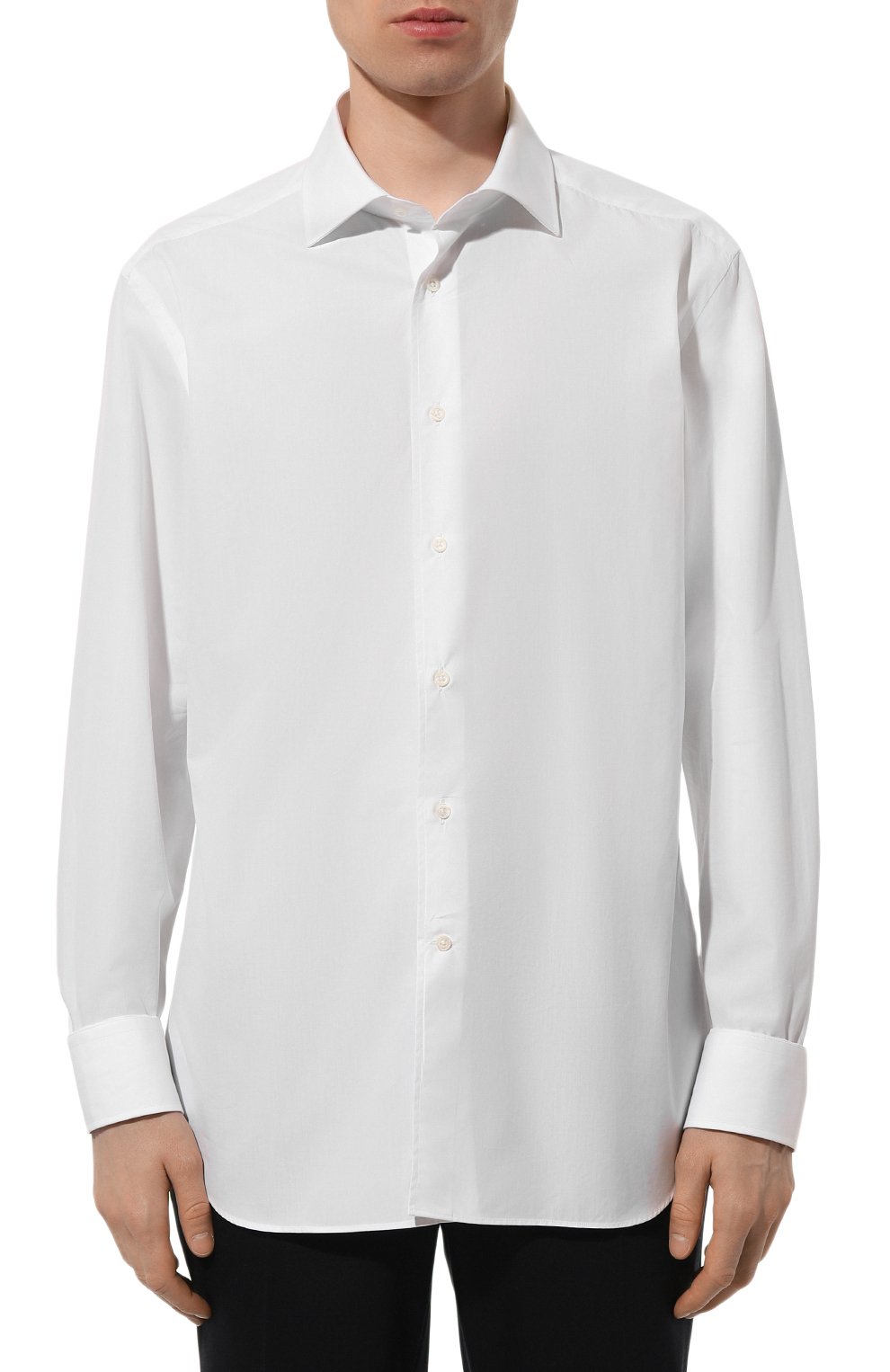 Хлопковая сорочка CORNELIANI, арт. 93P100-9311700, фото 3