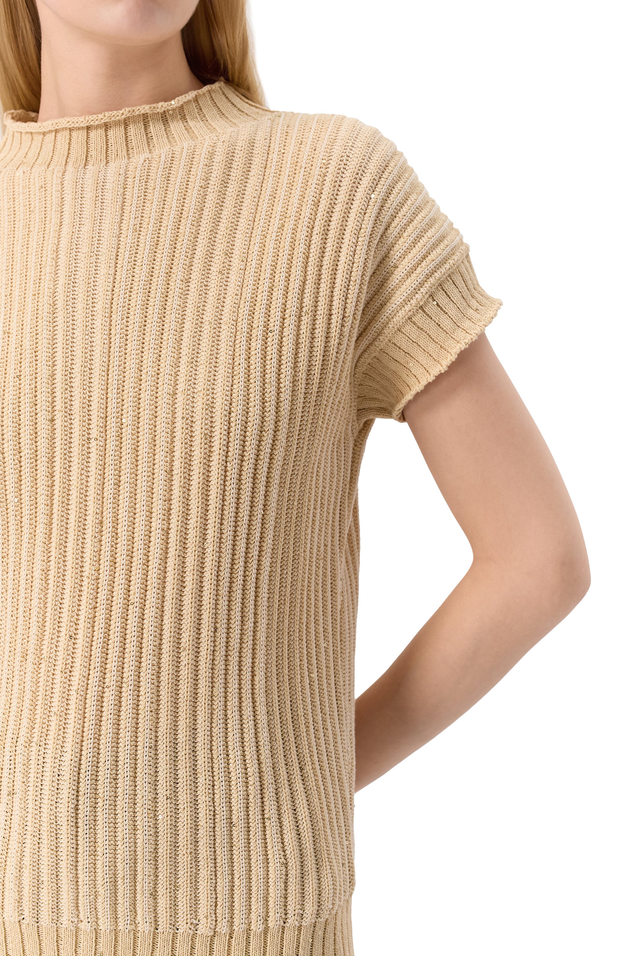 Хлопковый свитер LORENA ANTONIAZZI, арт. P25126TM22A/3049, фото 5