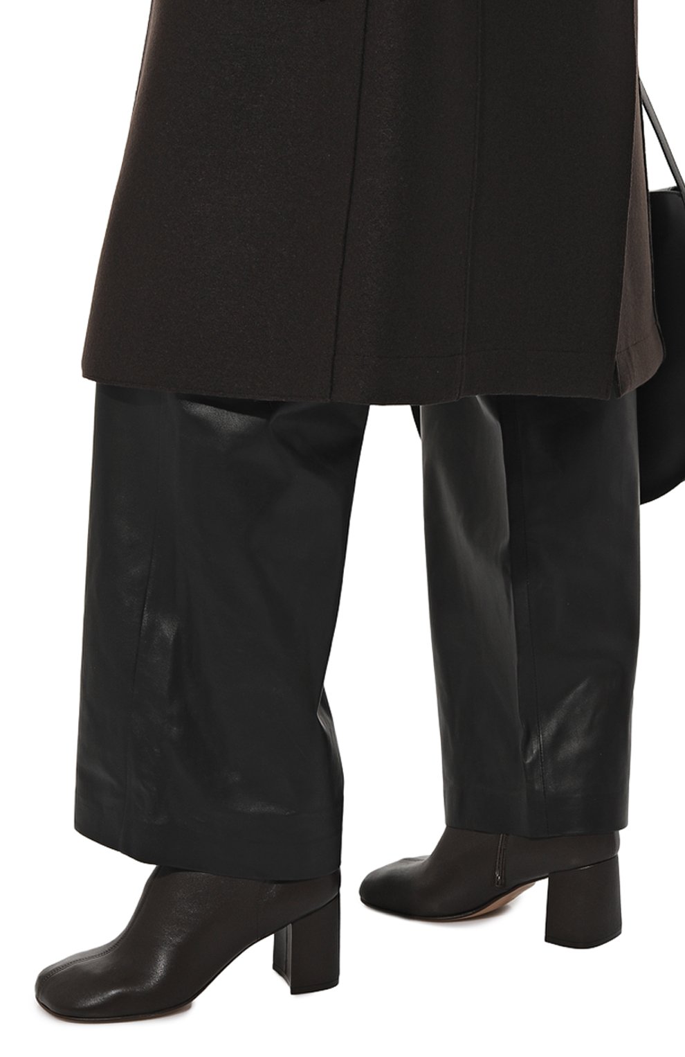 Кожаные ботильоны DRIES VAN NOTEN, арт. WW232-358/140, фото 3