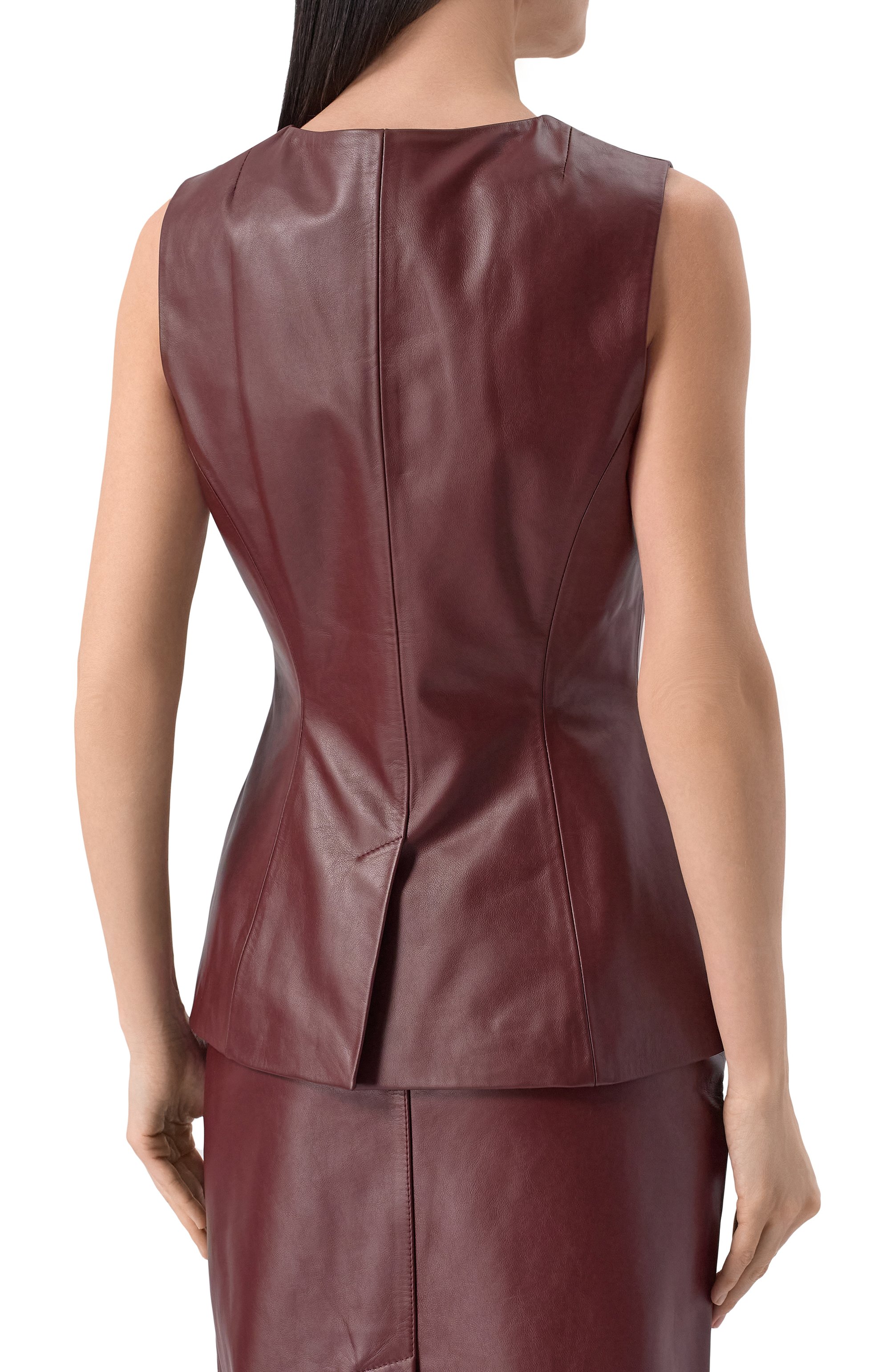 Кожаный жилет NOBLE&BRULEE, арт. NB98/140824/2, фото 4