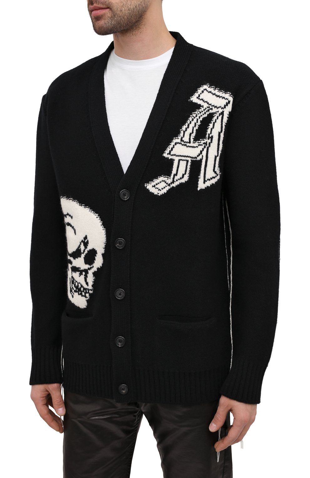 Шерстяной кардиган ALEXANDER MCQUEEN, арт. 626446/Q1APA, фото 3