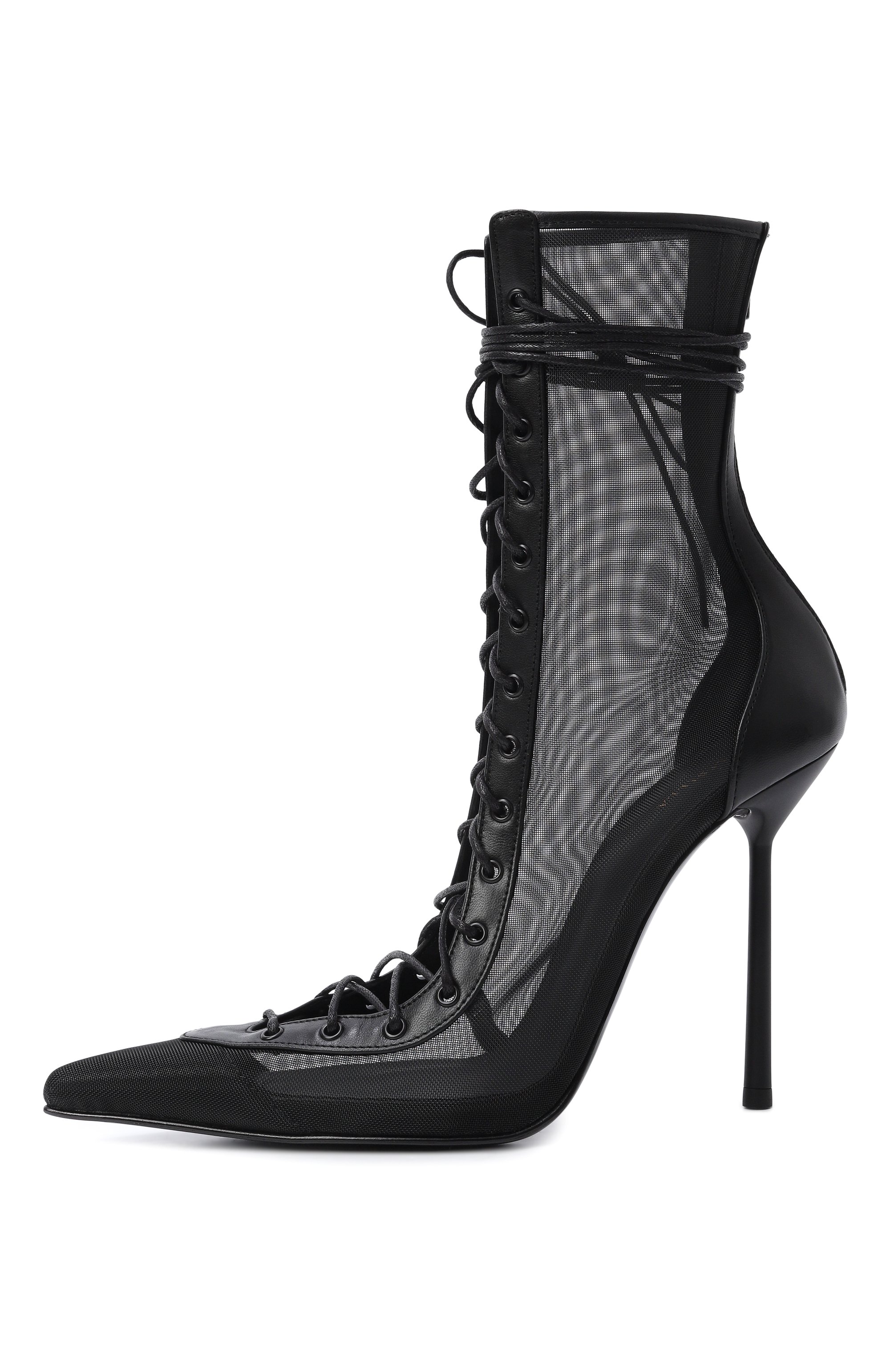 Текстильные ботильоны colette 120 LE SILLA, арт. 4171F100BXPPNEM, фото 4