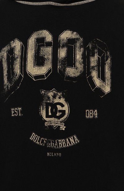 Хлопковое худи DOLCE & GABBANA черного цвета по цене 77700 руб., арт. G9AJAT/G7NQC, фото 5 Хлопковое худи DOLCE & GABBANA, арт. G9AJAT/G7NQC, фото 5