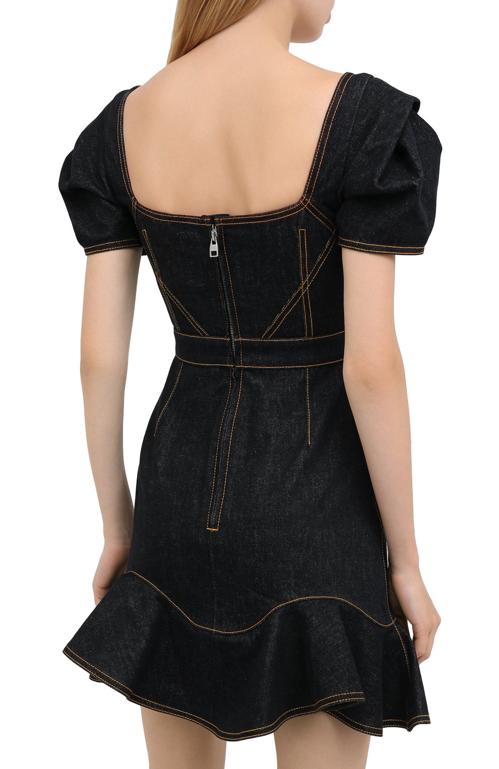Джинсовое платье ALEXANDER MCQUEEN, арт. 630913/QMAA2, фото 4
