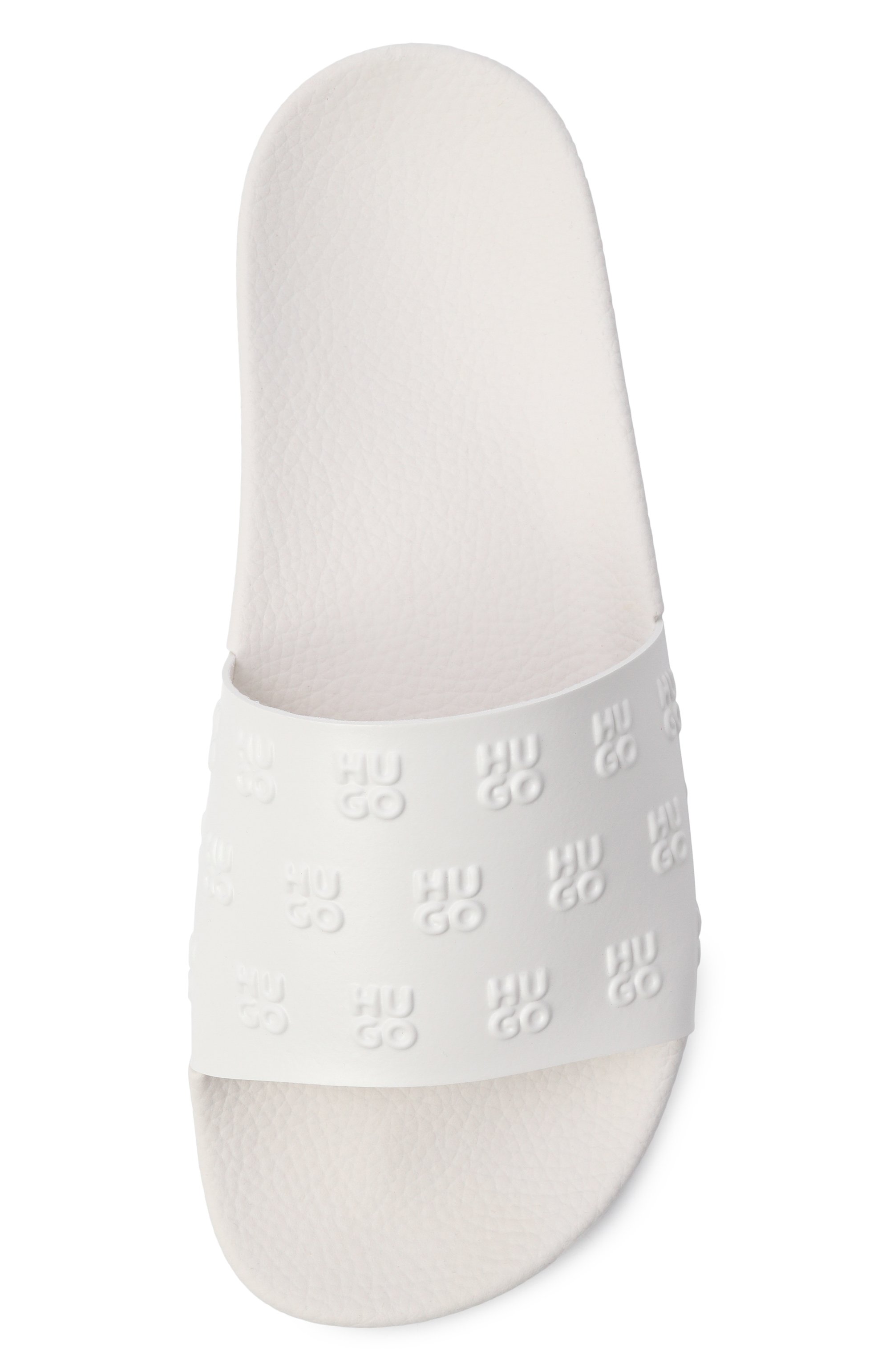 Шлепанцы timein HUGO белого цвета по цене 5695 руб., арт. 50563684, фото 6 Шлепанцы timein HUGO, арт. 50563684, фото 6