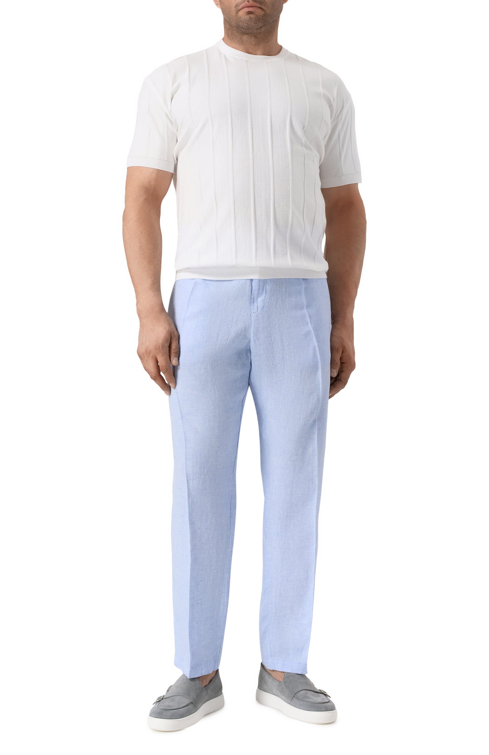 Льняные брюки PAUL&SHARK, арт. 25414041, фото 2