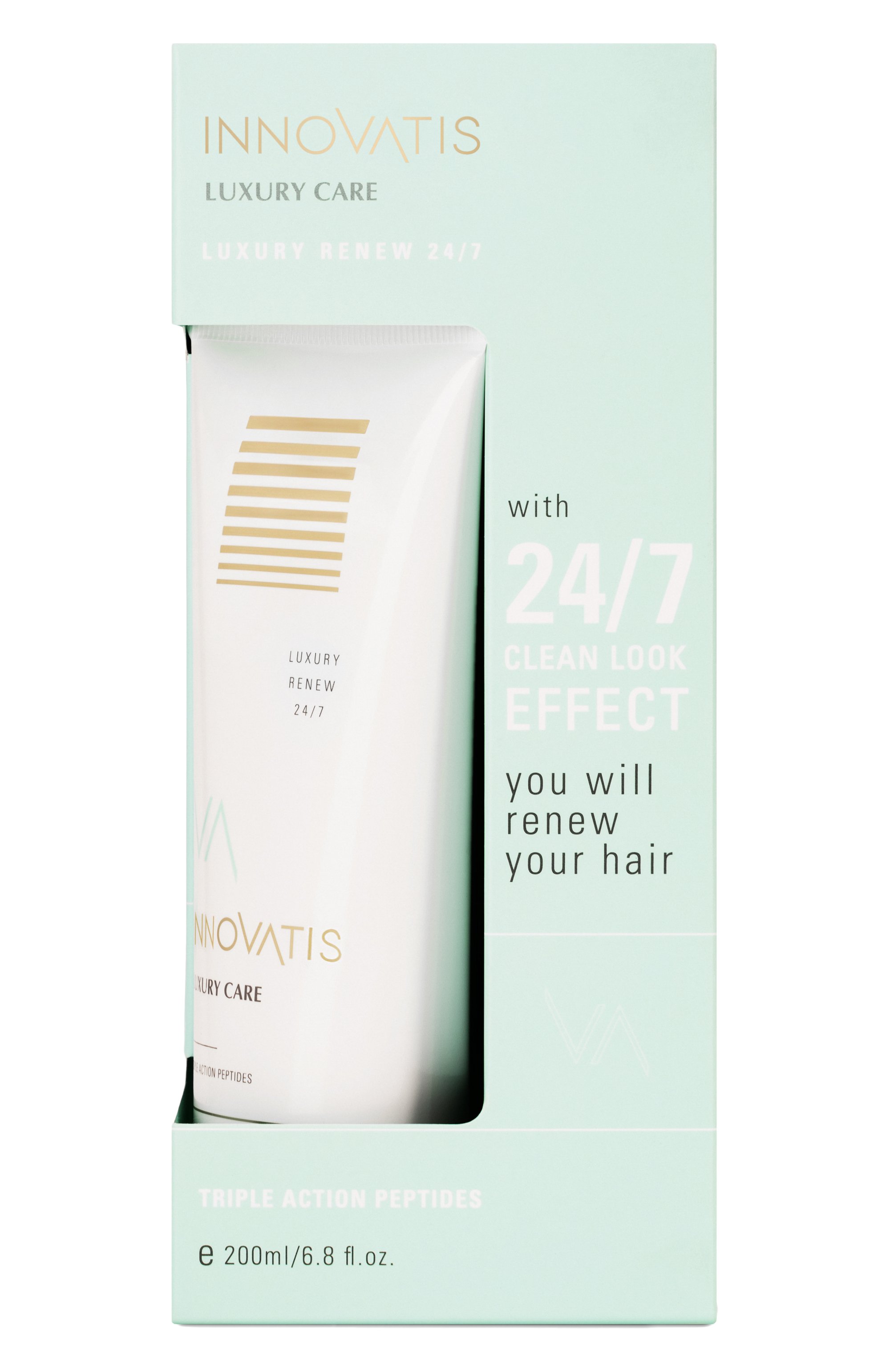 Восстанавливающая маска-уход luxury renew 24/7 (200ml) INNOVATIS, арт. 8437019455002, фото 1