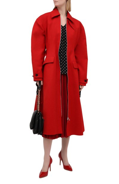 Плиссированная юбка VALENTINO, арт. VB3MD02T668, фото 2