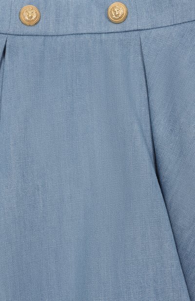 Юбка из хлопка и лиоцелла BALMAIN, арт. BY7A81, фото 3