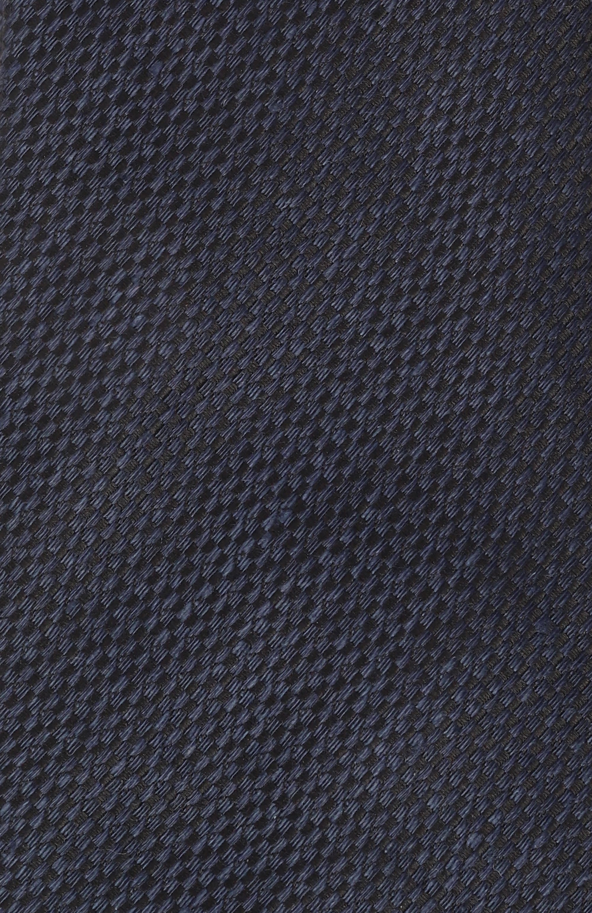 Галстук из шелка и льна CANALI, арт. 18/HJ04291, фото 4