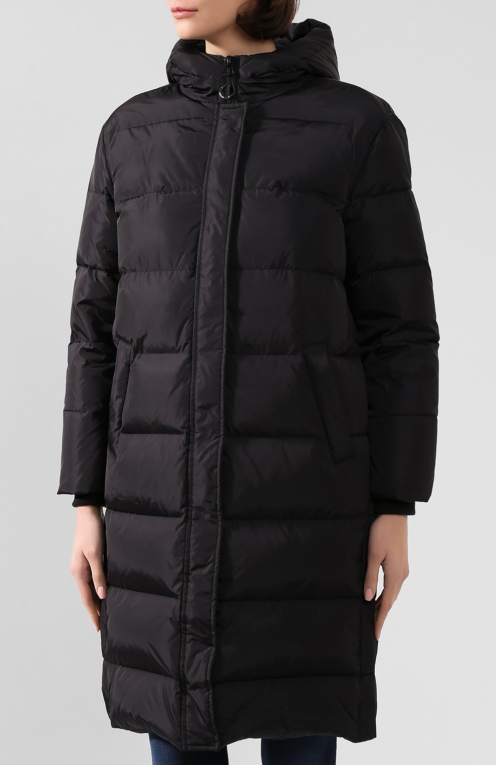 Пуховик KENZO черного цвета по цене 53850 руб., арт. F9620U054586, фото 3 Пуховик KENZO, арт. F9620U054586, фото 3