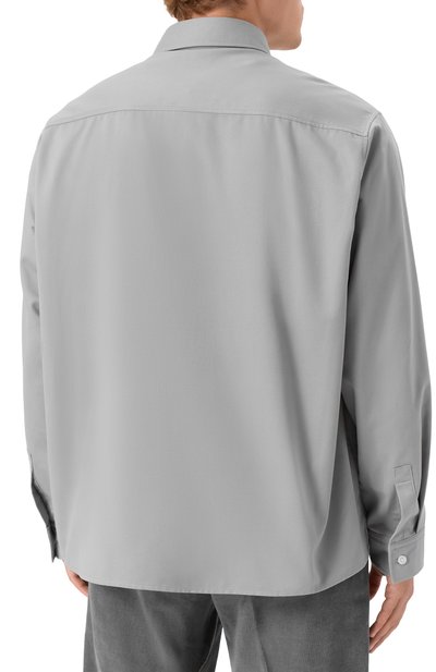 Хлопковая рубашка HUGO BLUE, арт. 50520001, фото 4