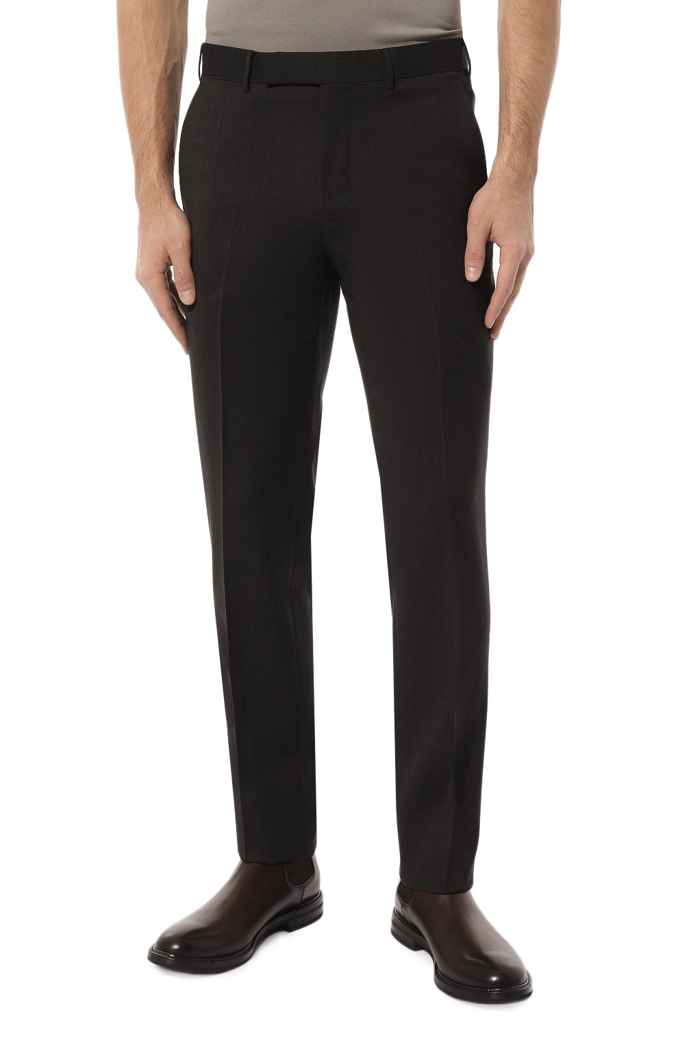 Шерстяные брюки ZEGNA, арт. 644F03A6/75TB12, фото 3