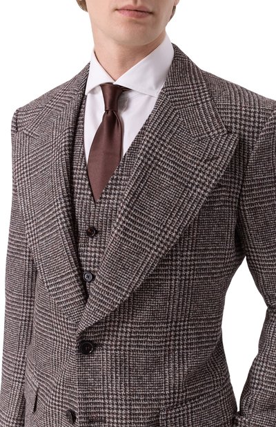 Пиджак из шерсти и хлопка DOLCE & GABBANA, арт. G2VT5T/FQMKD, фото 5