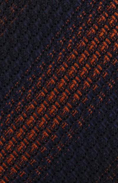 Шелковый галстук ZEGNA темно-синего цвета по цене 31550 руб., арт. Z6B03/15C, фото 3 Шелковый галстук ZEGNA, арт. Z6B03/15C, фото 3